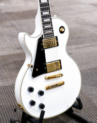 Epiphone - Les Paul Custom Electric Guitar, Left-Handed - Alpine White
